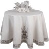 Clayre & Eef GTW45 Chňapka béžová hnědá bavlna 20x20 cm venkovský styl