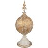 Clayre & Eef 6Y5584 Ozdoba Iron Brown-Gold Antique Ø 19x45 cm