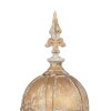 Clayre & Eef 6Y5584 Ozdoba Iron Brown-Gold Antique Ø 19x45 cm