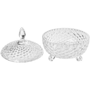 Clayre & Eef 6GL4997 Dóza s víčkem Ø 17x19 cm