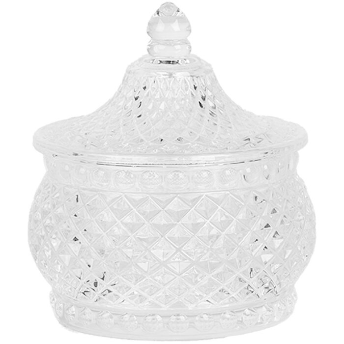 Clayre & Eef 6GL5004 Dóza s víčkem Ø 10x11 cm