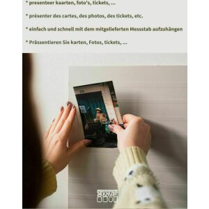 Deknudt S41VF1 Gallerina bílý rámeček 40x40 cm pro fotografické koláže