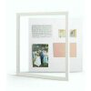 Deknudt S41VF1 Gallerina bílý rámeček 40x40 cm pro fotografické koláže