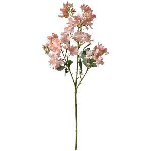 Clayre & Eef 5PL0120 Dekorativní větve Květiny růžové 22x11x85 cm Moderní plastové provedení