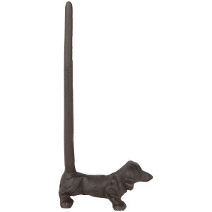 Clayre & Eef 6Y5638 Držák na kuchyňské role Iron Brown 14x8x30 cm