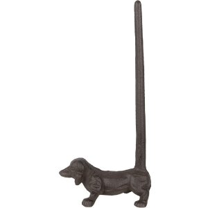 Clayre & Eef 6Y5638 Držák na kuchyňské role Iron Brown 14x8x30 cm