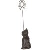 Clayre & Eef 6Y5648 Pouzdro na karty Iron Brown 3x3x14 cm