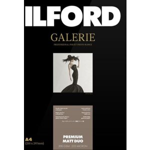 Fotopapír Ilford Gallery Premium Matt Duo 200g A3+...