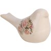 Clayre & Eef 6CE1951L Dekorace Bird Beige Rose Dekorace 25x10x13 cm