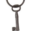 Clayre & Eef 6Y5643 Ozdoba na klíče hnědá 6x3x13 cm