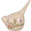 Clayre & Eef 6CE1954M Dekorace pták béžová růžová 14x9x15 cm venkovský styl
