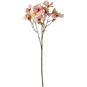 Clayre & Eef 5PL0113P Umělý květ růžový 12x8x72 cm