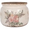 Clayre & Eef 6CE1978L Dekorace do květináče Ø 20x15 cm Vintage vzhled