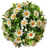 Clayre & Eef 6PL0324S Dekorativní umělá květinová koule kopretina Ø 17 cm