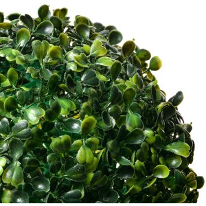 Clayre & Eef 6PL0325M Ozdobná koule z plastu zimostrázu zelená Ø 20 cm
