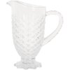 Clayre & Eef 6GL5027 Džbán skleněný průhledný 20x13x24 cm 1100 ml