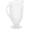 Clayre & Eef 6GL5027 Džbán skleněný průhledný 20x13x24 cm 1100 ml