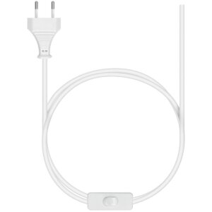 Clayre & Eef 6LMP796 Podstavec lampy dřevo bílý 17x13x44 cm E27 max 60W