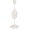 Clayre & Eef 6LMP796 Podstavec lampy dřevo bílý 17x13x44 cm E27 max 60W