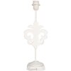 Clayre & Eef 6LMP796 Podstavec lampy dřevo bílý 17x13x44 cm E27 max 60W
