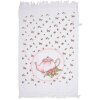 Ručník pro hosty Clayre & Eef CT031 White Pink Cotton 40x66 cm