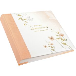Goldbuch communion fotoalbum Blütenzauber rosé 25x25 cm 58 stran