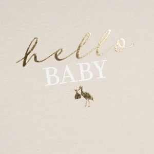 Goldbuch dětský deník hello.baby béžový 21x28 cm 44 stran zlatá ražba