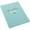 Goldbuch dětský deník hello.baby Aqua 21x28 cm 44 stran zlatá ražba