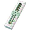 Goldbuch lieblingsSTIFT Natures Melody Bílý květinový vzor zlatá krajka pastelové barvy