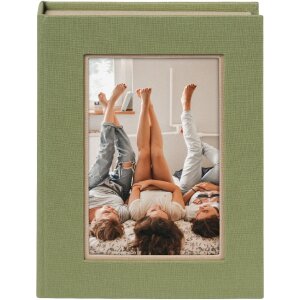 Úložný box Goldbuch Bella Vista artičok béžový s okénkem na fotografie