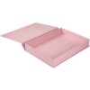 Úložný box Goldbuch Bella Vista rosé 32x24 cm plátěný magnetický uzávěr