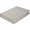 Úložný box Goldbuch Bella Vista šedý 32x24 cm plátno s magnetickým uzávěrem