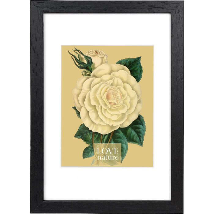 Goldbuch obrazový rám Rustiq černý 20x30 cm s paspartou 15x20 cm