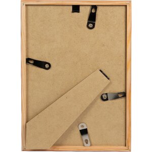 Dřevěný rám Goldbuch Aura 20x30 cm Pravé rezavé dřevo s čirým sklem a zadním panelem z MDF desky