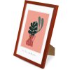 Dřevěný rám Goldbuch Aura 20x30 cm Pravé rezavé dřevo s čirým sklem a zadním panelem z MDF desky