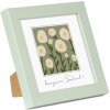 Goldbuch dřevěný rám Aura 10x10 cm Peppermint pravé dřevo MDF stojan čiré sklo