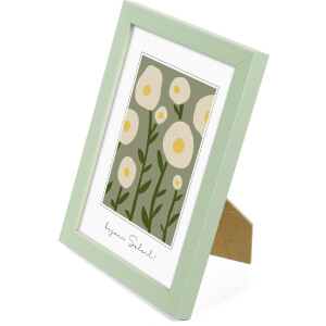 Dřevěný rám Goldbuch Aura 13x18 cm Peppermint z pravého dřeva se stojanem