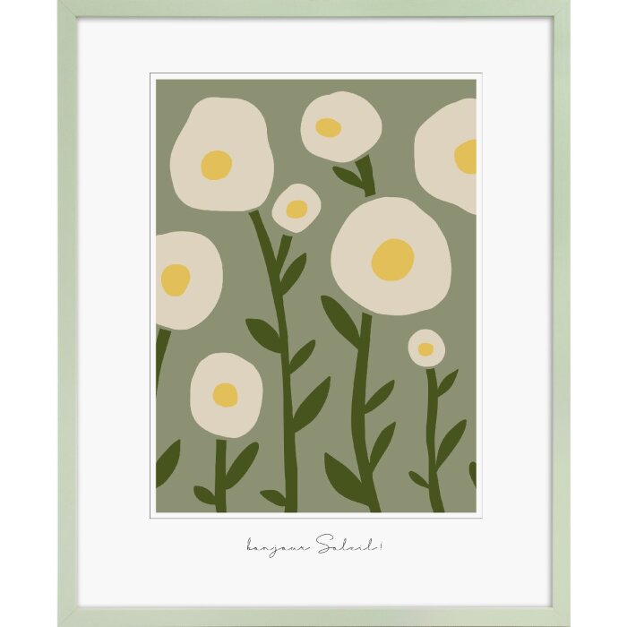 Goldbuch dřevěný rám Aura 40x50 cm Peppermint pravé dřevo s čirým sklem