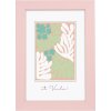 Goldbuch dřevěný rám Aura 10x15 cm Dirty Rose pravé dřevo čiré sklo MDF zadní panel