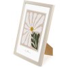 Dřevěný rám Goldbuch Aura 20x30 cm béžový z pravého dřeva s čirým sklem a zadním panelem z MDF desky