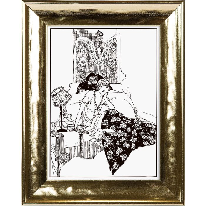 Goldbuch fotorámeček Destello 15x20 cm zlatý plast kovový vzhled kladívkový povrch