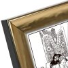 Goldbuch fotorámeček Destello 15x20 cm zlatý plast kovový vzhled kladívkový povrch