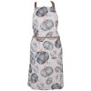 Clayre & Eef CSP41-1 Zástěra Pumpkin Design Beige Grey 70x85 cm