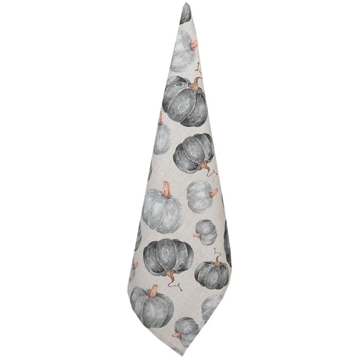 Clayre & Eef CSP42-2 Kuchyňská utěrka s motivem dýně 50x70 cm