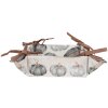 Clayre & Eef CSP47 Koš na chléb s motivem dýně 35x35x8 cm