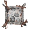 Clayre & Eef CSP47 Koš na chléb s motivem dýně 35x35x8 cm