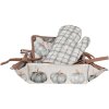 Clayre & Eef CSP47 Koš na chléb s motivem dýně 35x35x8 cm