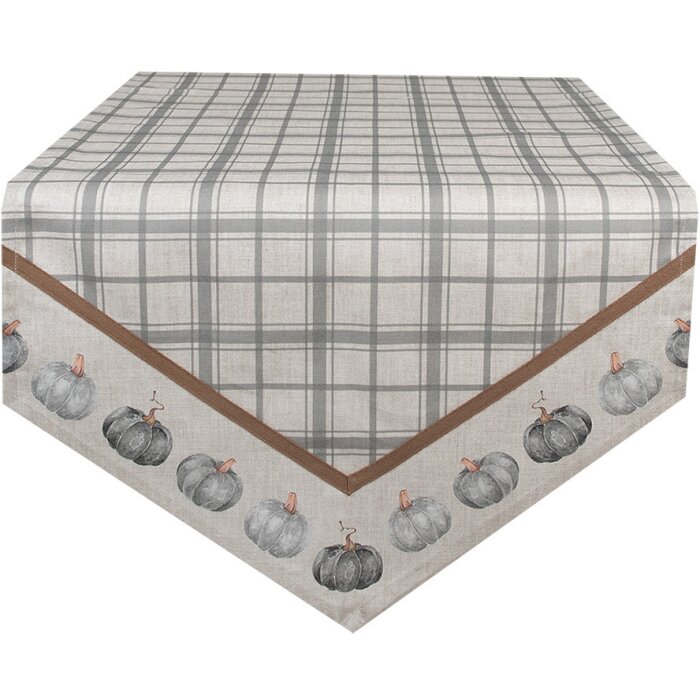 Běhoun na stůl Clayre & Eef CSP65 v designu dýně 50x160 cm