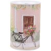 Clayre & Eef 6BL0155 Peněženka růžová Retro Ø 10x15 cm