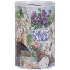 Clayre & Eef 6BL0169 Pokladnička na peníze ve venkovském stylu s motivem kočky Ø 8x13 cm